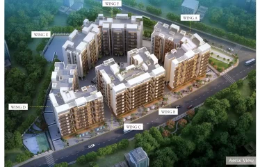 Unimont Aurum – 1 BHK Carpet Area 312 to 395 sq. ft. Karjat